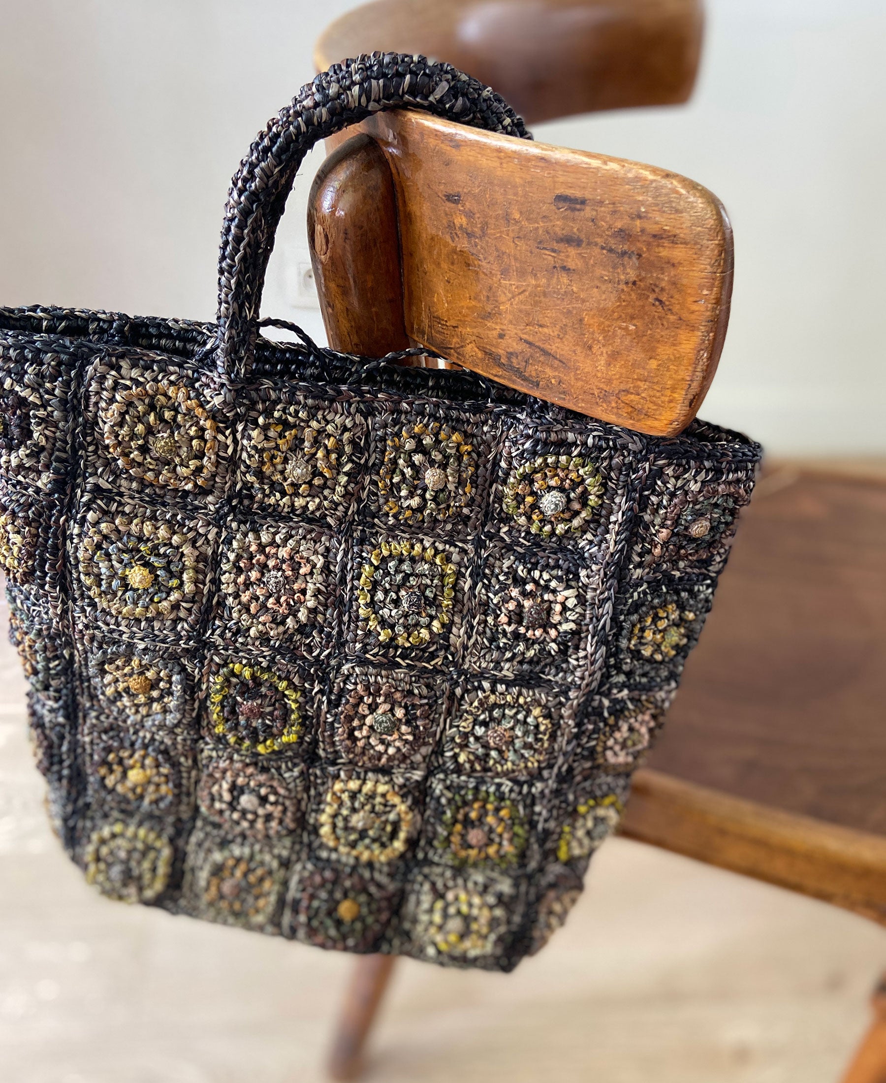 【ほぼ新品】A&S購入 Sophie Digard Raphia bag Raphia Bag by Sophie Digard at Hello Boutique