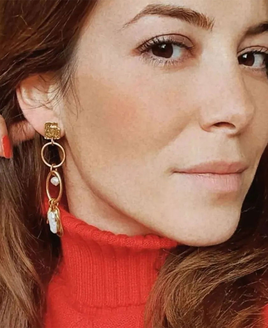 La Coquillette/ PERLA earrings