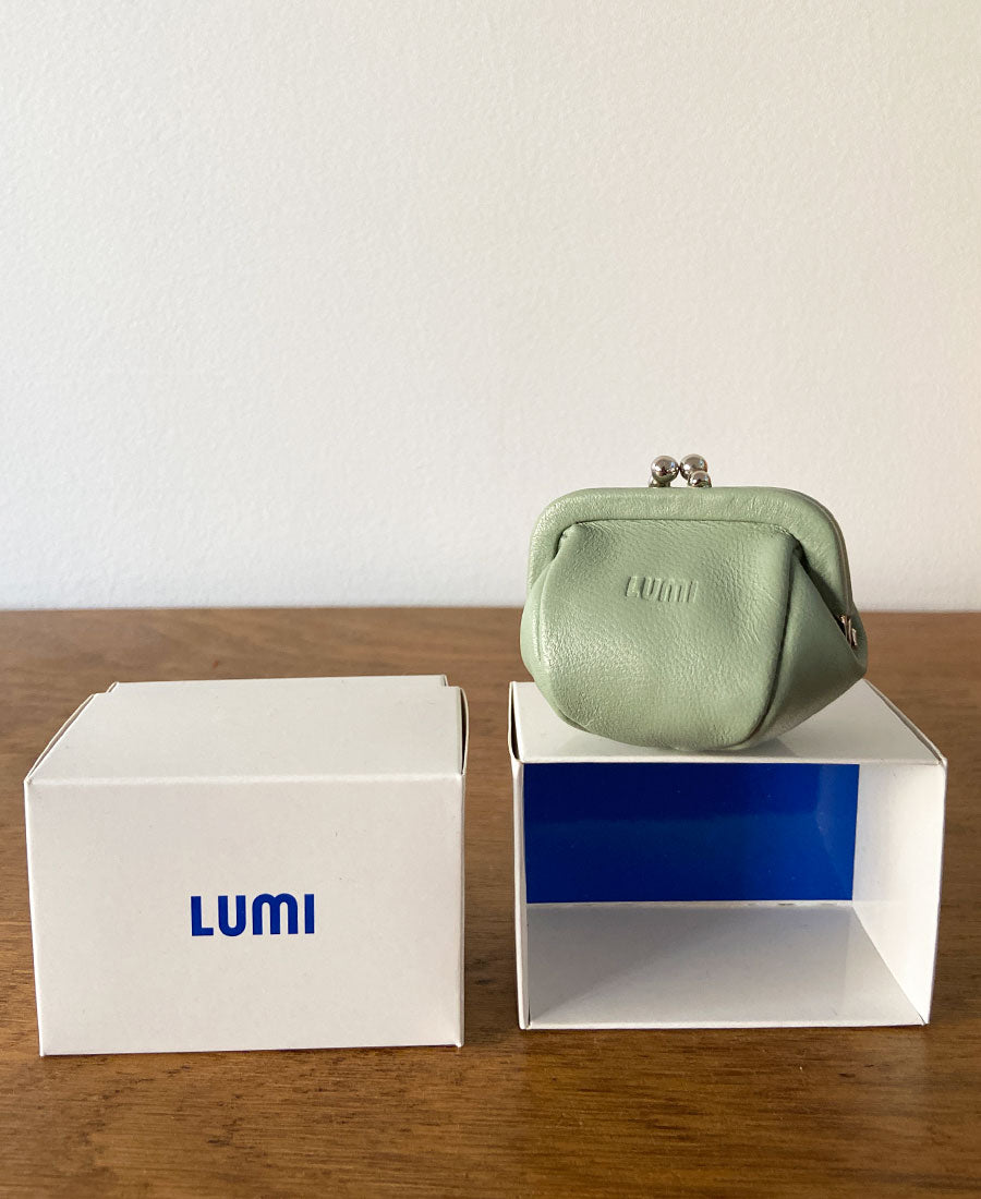 LUMI / aurora jewellery purse (bottle green)