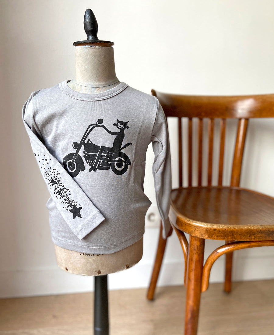 maisongeorgette T-shirts / motard (gris)
