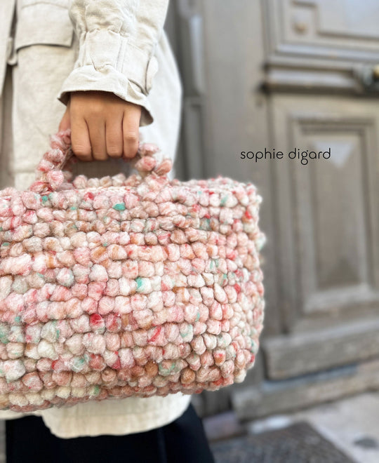 New in! Sophie Digard, Fluffy wool bags in lovely colours
