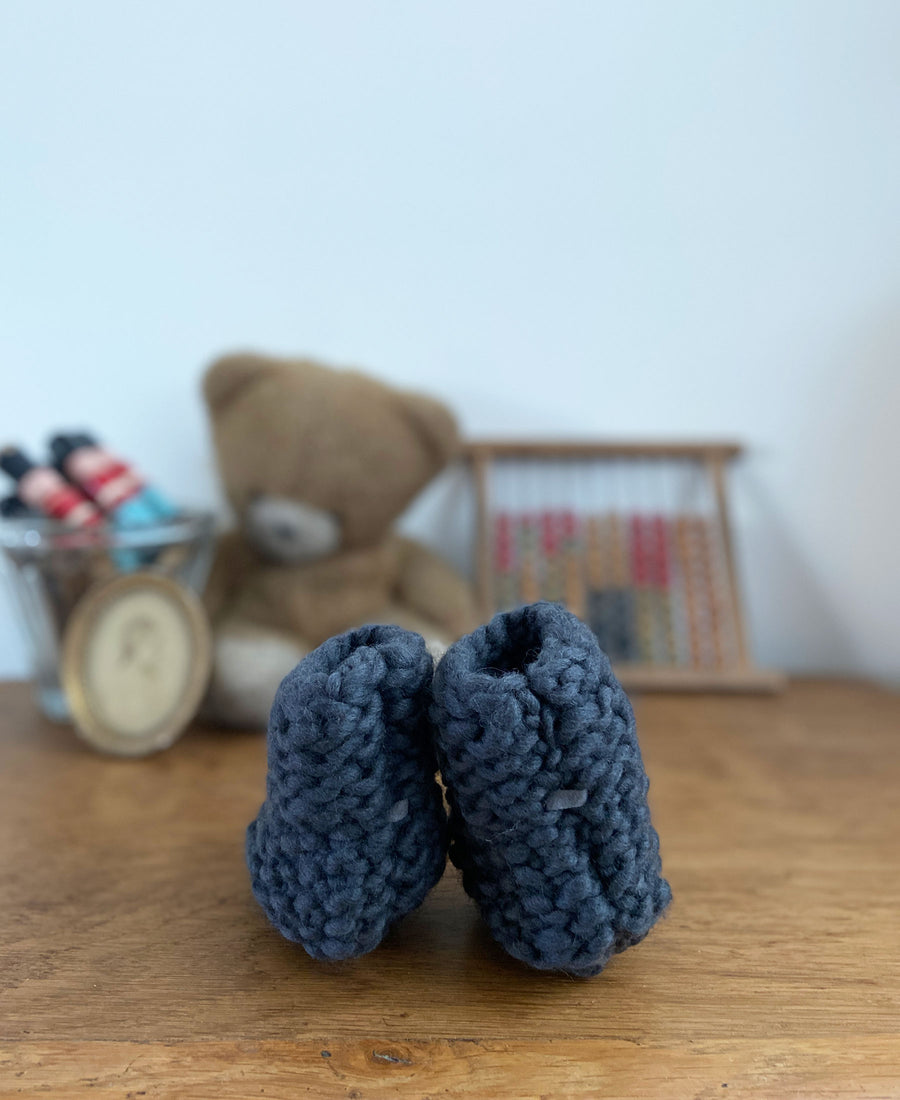 【OUTLET】April Showers / Fabio baby shoes (chacoal)