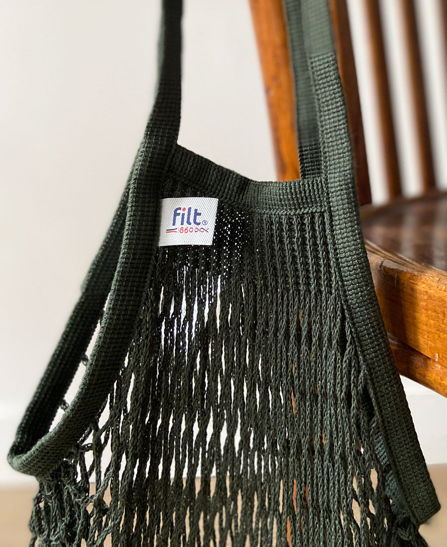 FILT 1860 / Net shopping bag (Kaki)