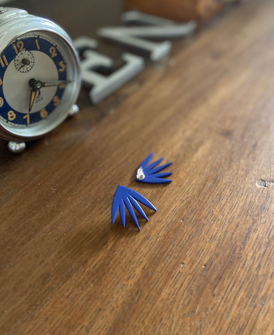LAKLAK / Earrings Petula (Klein Blue)