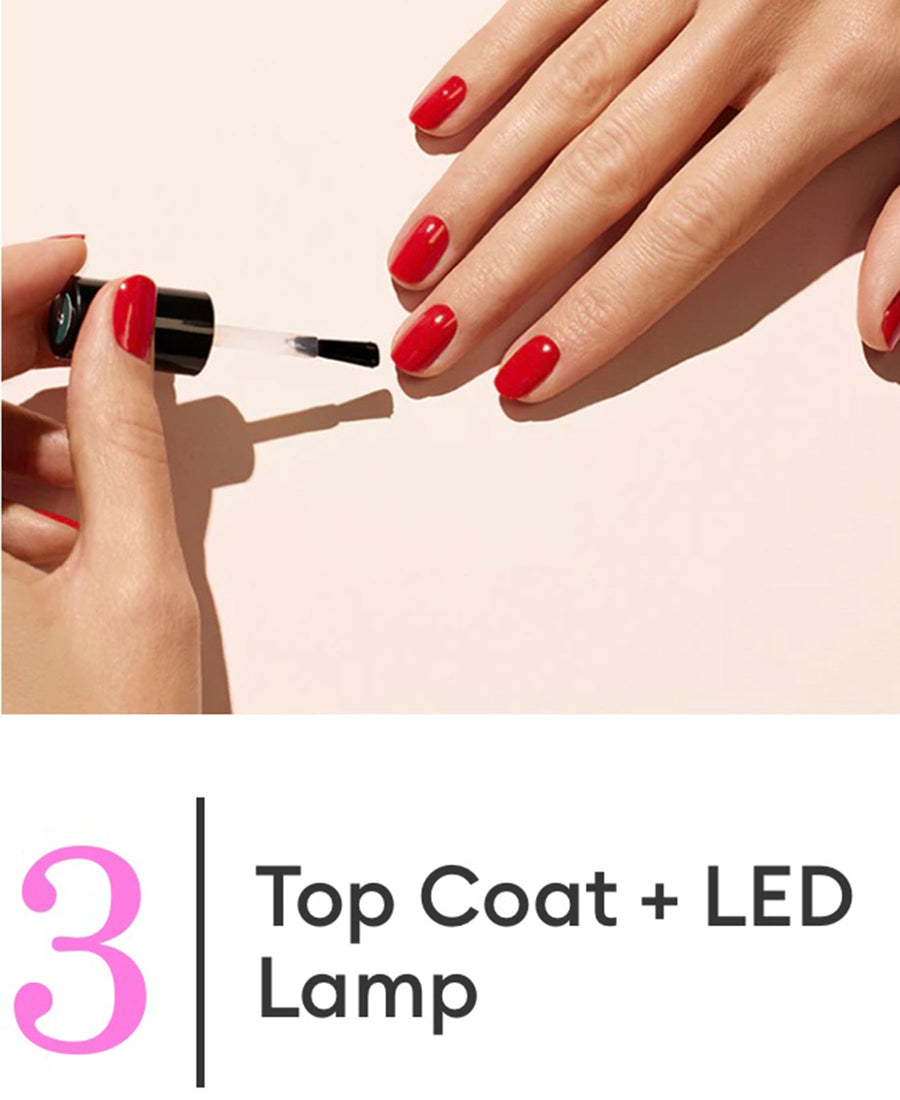 manucurist / green flash™ 02 (LED nail polish / red cherry)