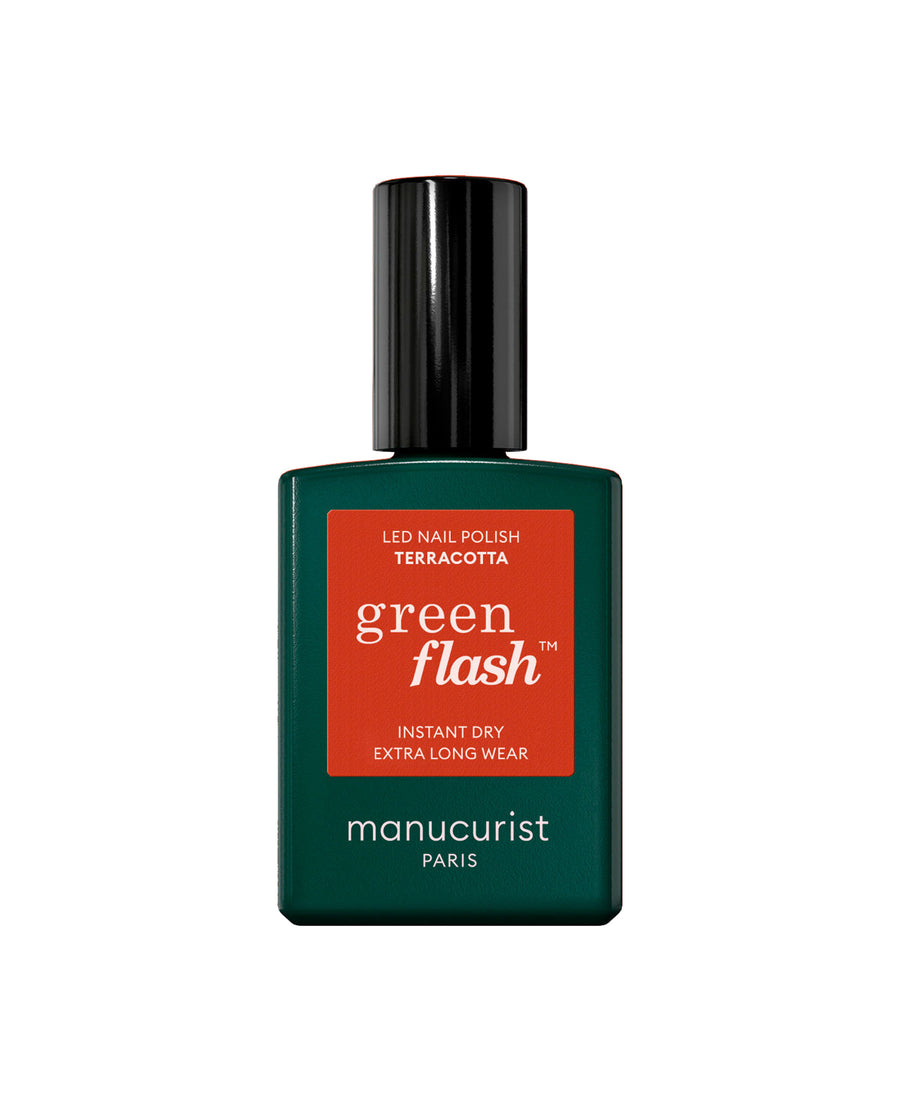 manucurist / green flash™ 02 (LED nail polish / terracotta)