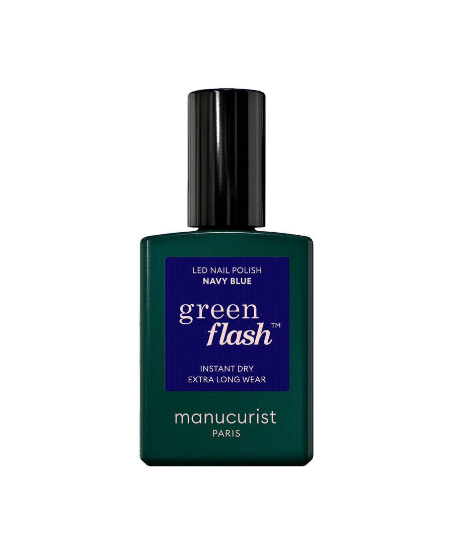 manucurist / green flash™ 02 (LED nail polish / navy blue)