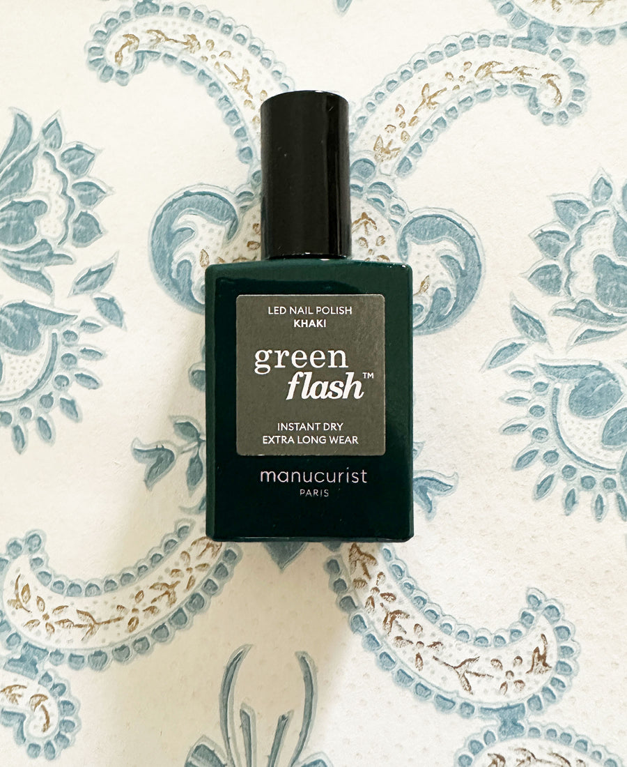 manucurist / green flash™ 02 (LED nail polish / khaki)