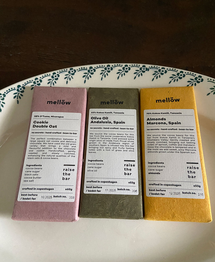 mellow / 3 chocolate bars (Set of 3 x 53g) - B