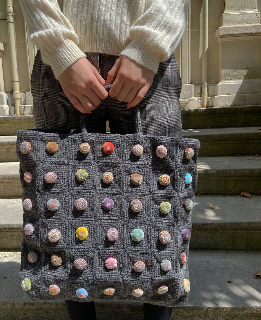 Sophie Digard / wool handbags (S032/3434/SHETLAND)