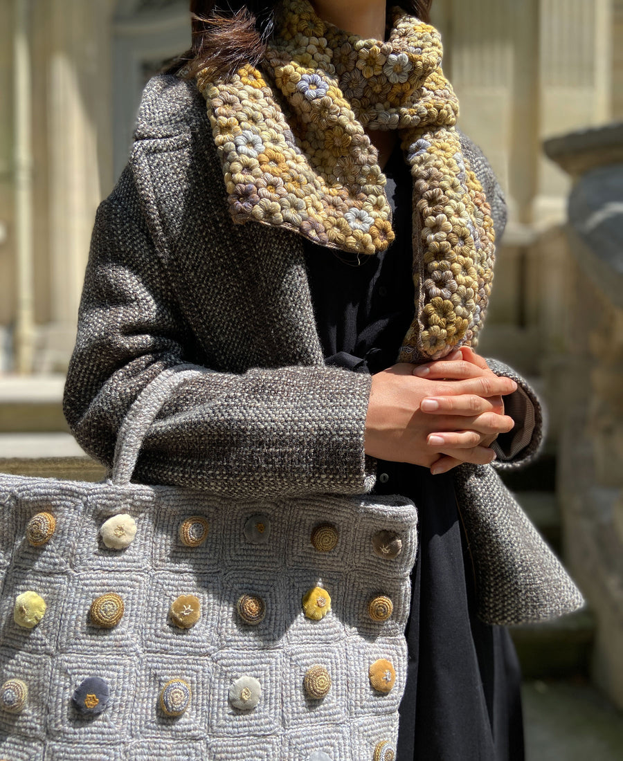 Sophie Digard / wool handbags (S032/3434/SHETLAND)