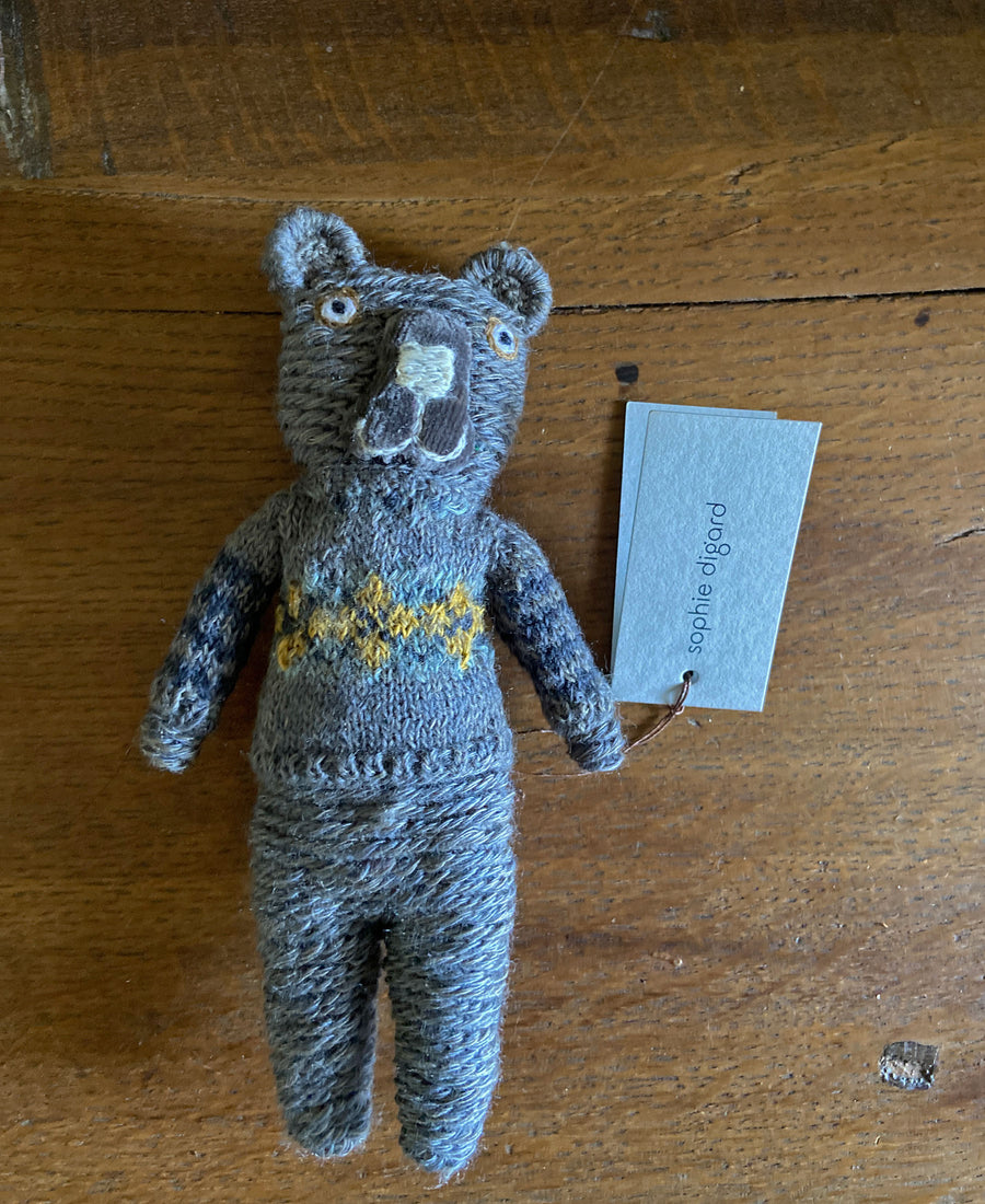 Sophie Digard / wool doll GUSTAV (G/15/MR)