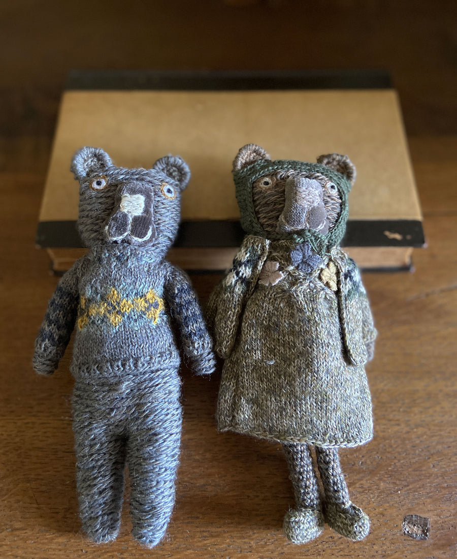 Sophie Digard / wool doll GUSTAV (G/15/MR)