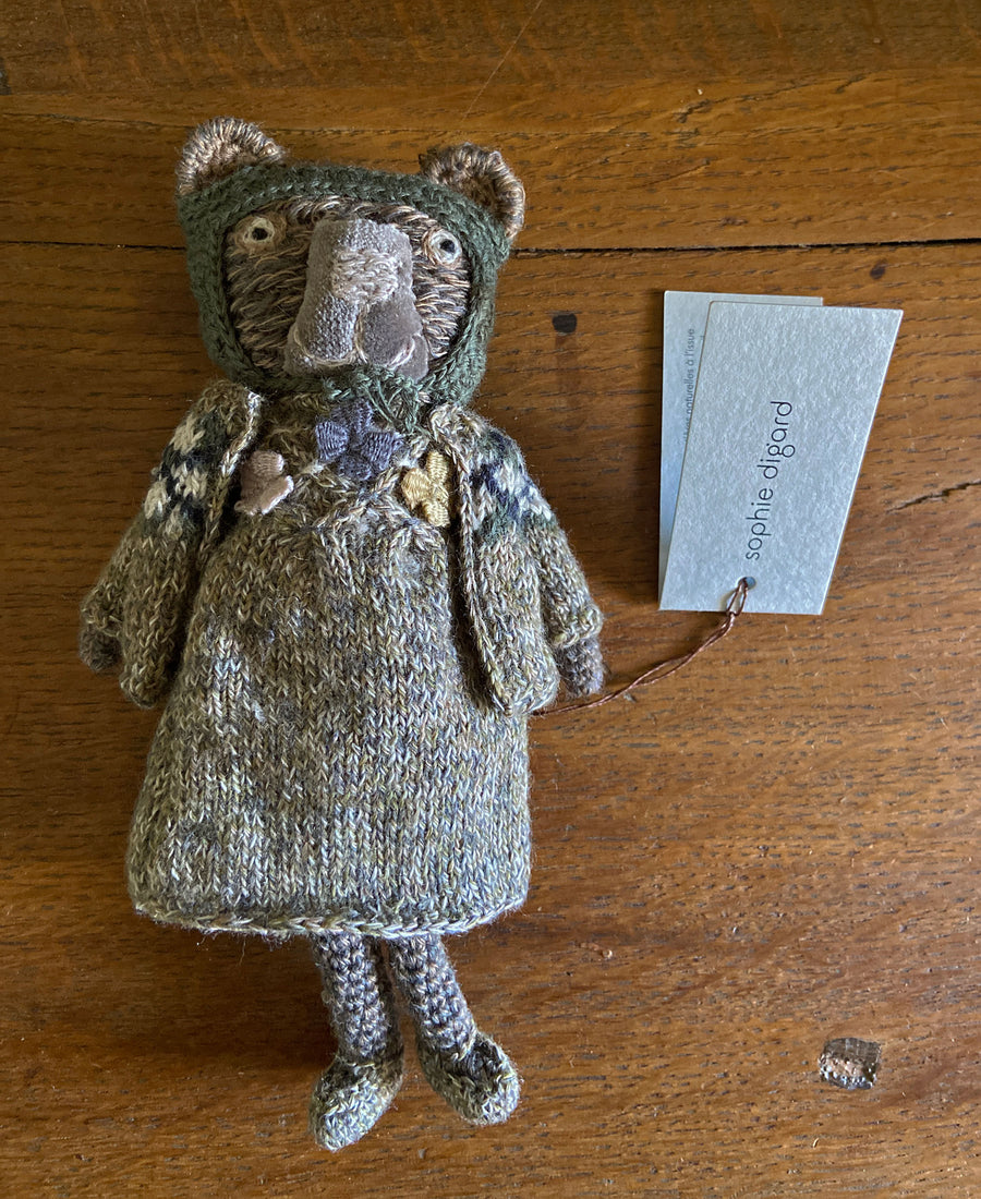 Sophie Digard / wool doll VIGGO (G/15/MR)