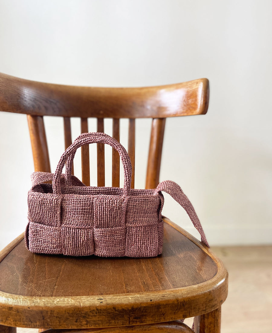 Sophie Digard / raffia handbag (S282/R)