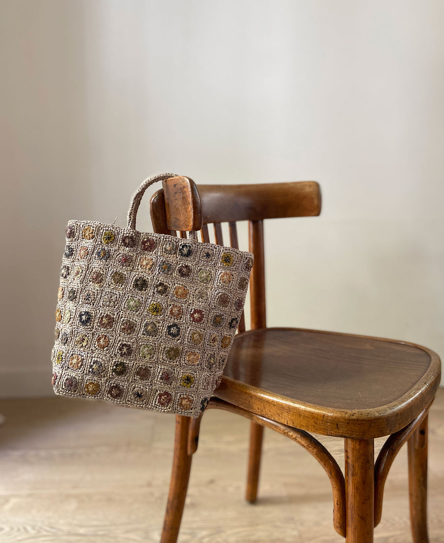 Sophie Digard / raffia handbag (S262/4471/R)