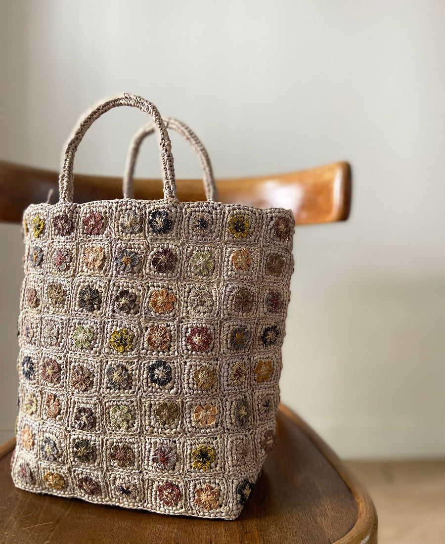 Sophie Digard / raffia handbag (S262/4471/R)