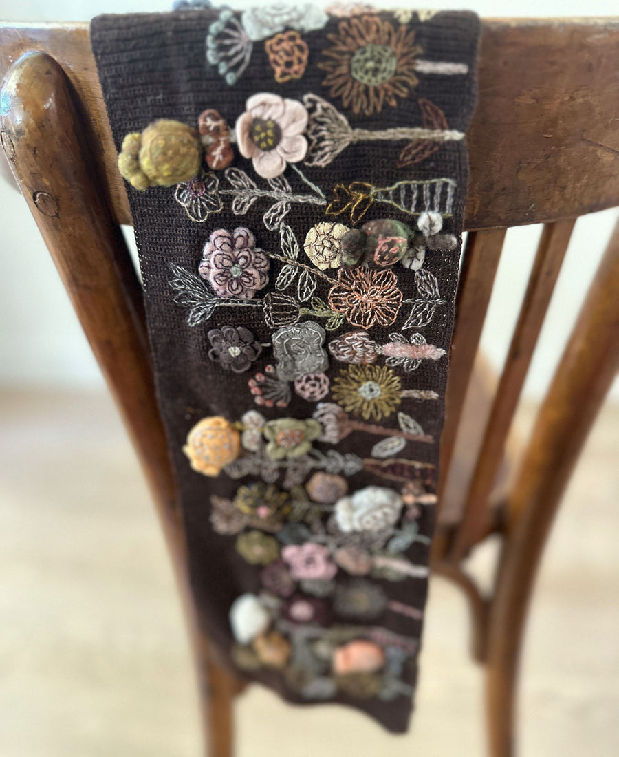 Sophie Digard / wool scarf (E5081/S/MR)