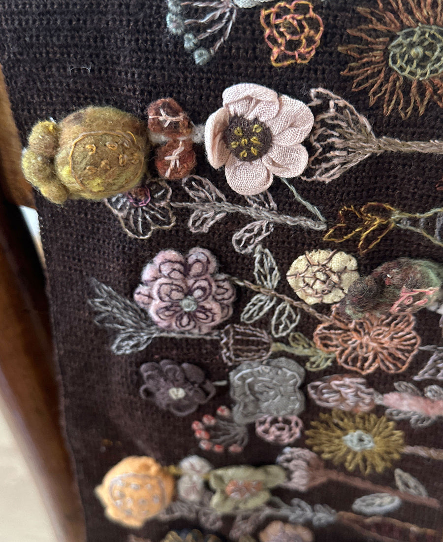 Sophie Digard / wool scarf (E5081/S/MR)