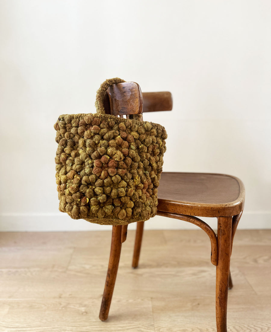 Sophie Digard / wool handbag (S262/3051/CRD)