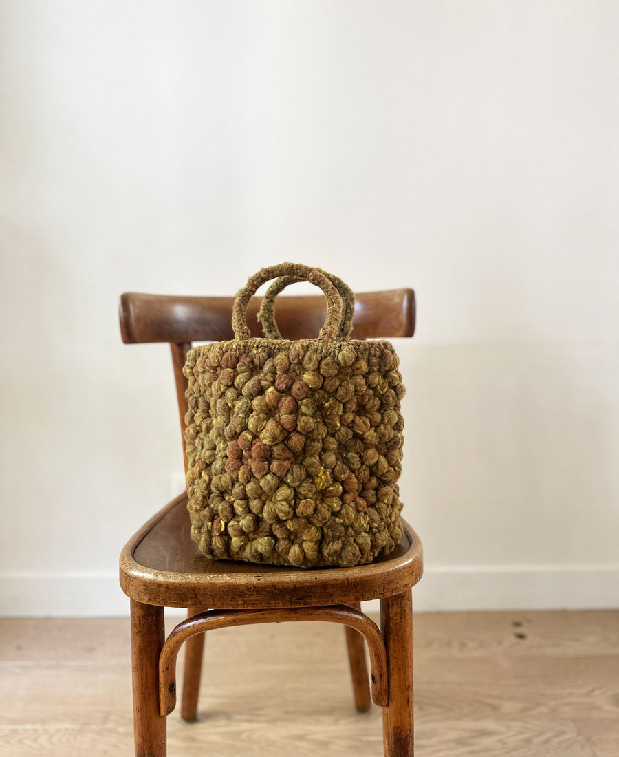 Sophie Digard / wool handbag (S262/3051/CRD)