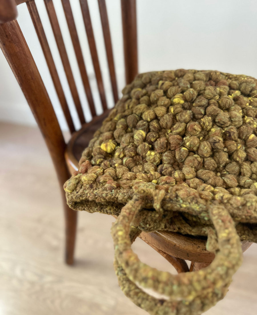 Sophie Digard / wool handbag (S262/3051/CRD)