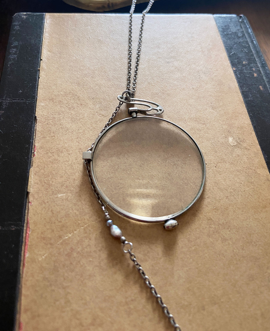 TABITO Jewelry / Long chromed necklace (lo03.23AW)
