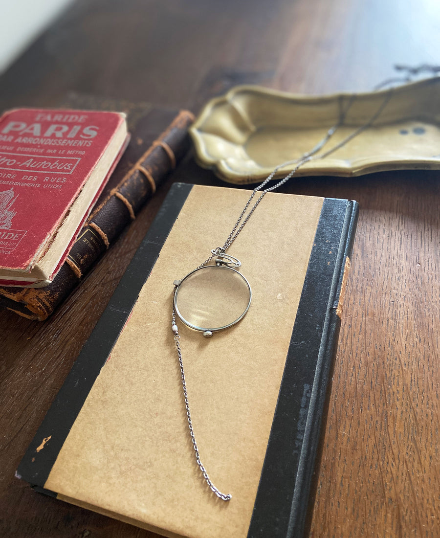 TABITO Jewelry / Long chromed necklace (lo03.23AW)