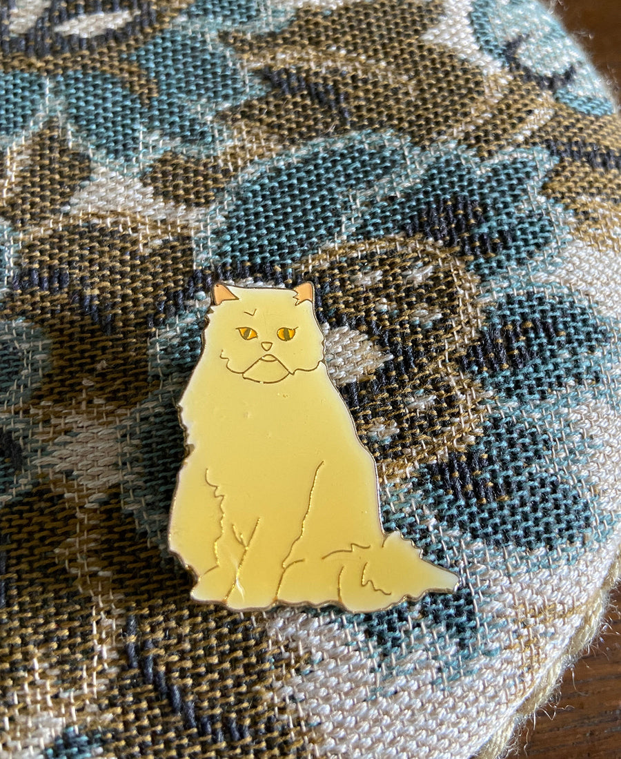 Vintage pin brooch (Chat D)