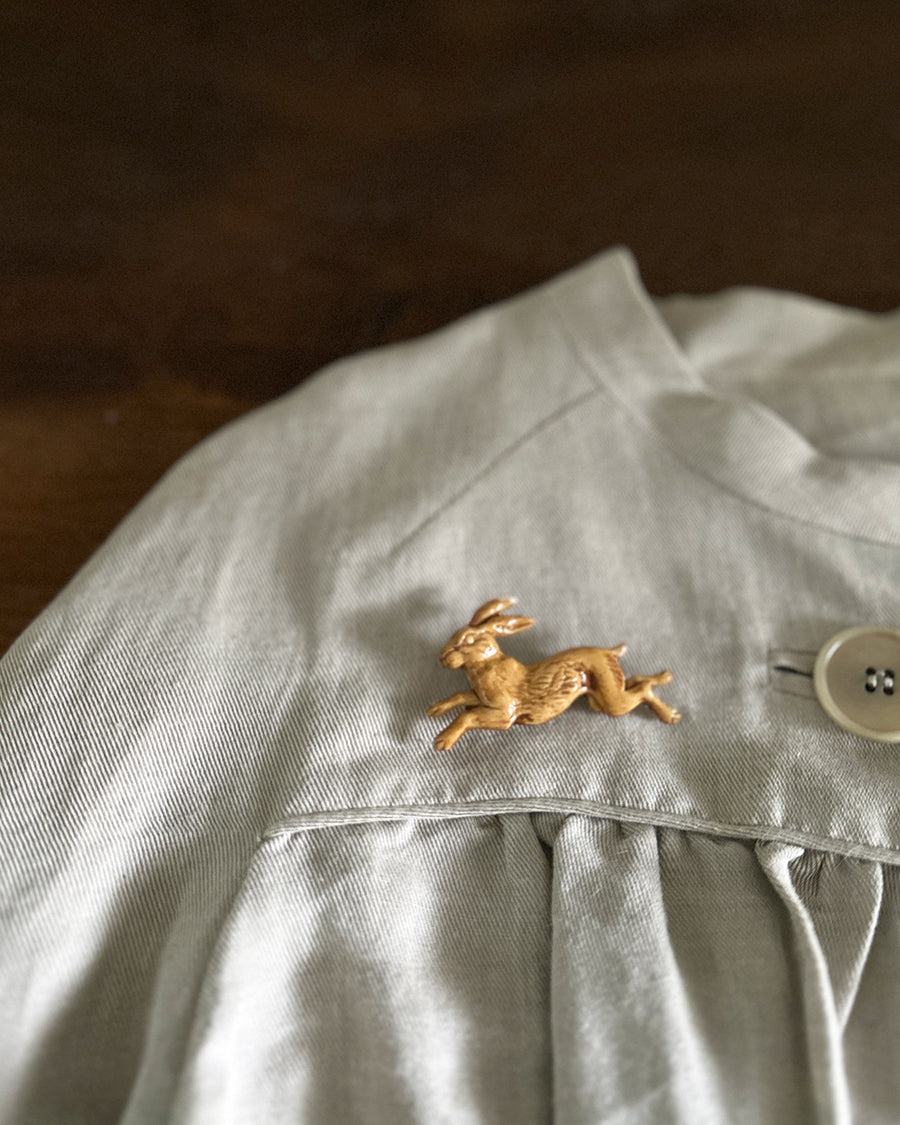 Vintage pin brooch (Lapin)