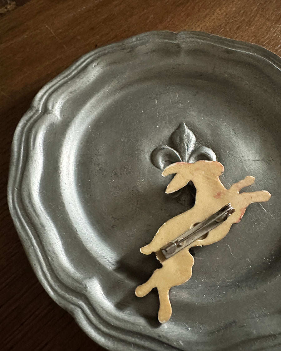 Vintage pin brooch (Lapin)