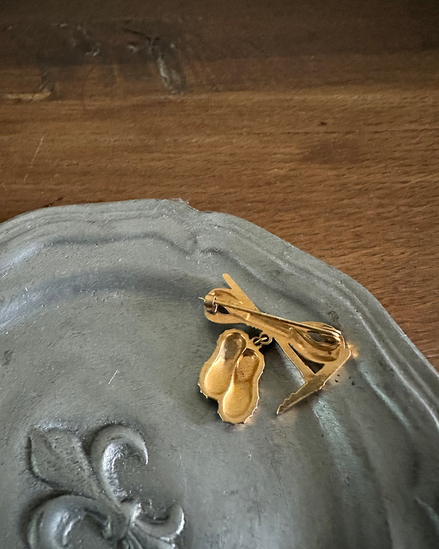 Vintage pin brooch (Alpinisme)