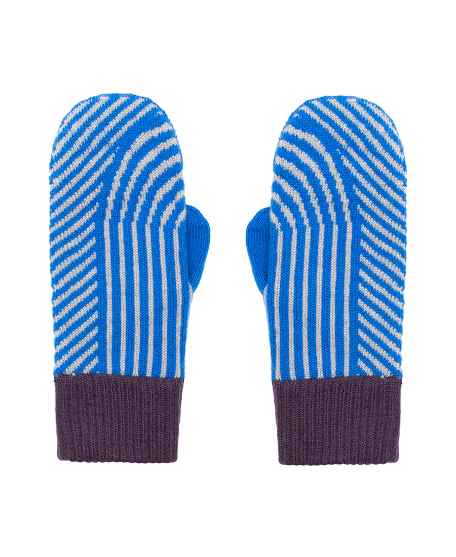 wolvis / mittens Bauhaus cobalt (blue)