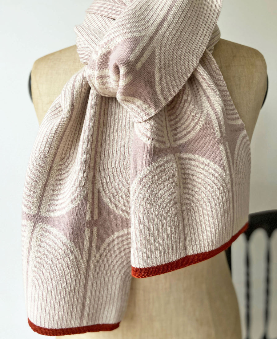 wolvis / scarf ANNI nude (beige pink / midi)