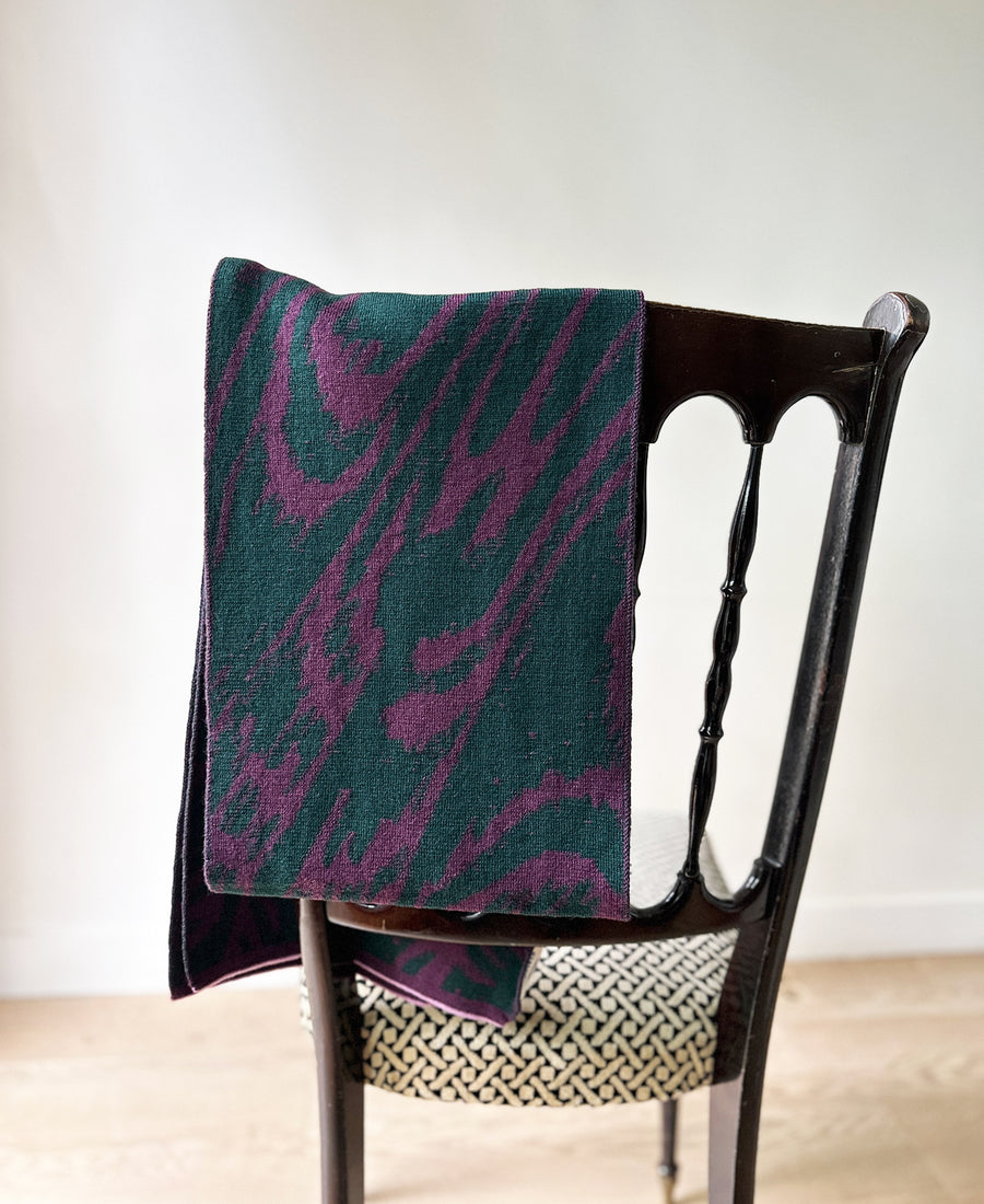 wolvis / scarf CERURA grape (purple / midi)