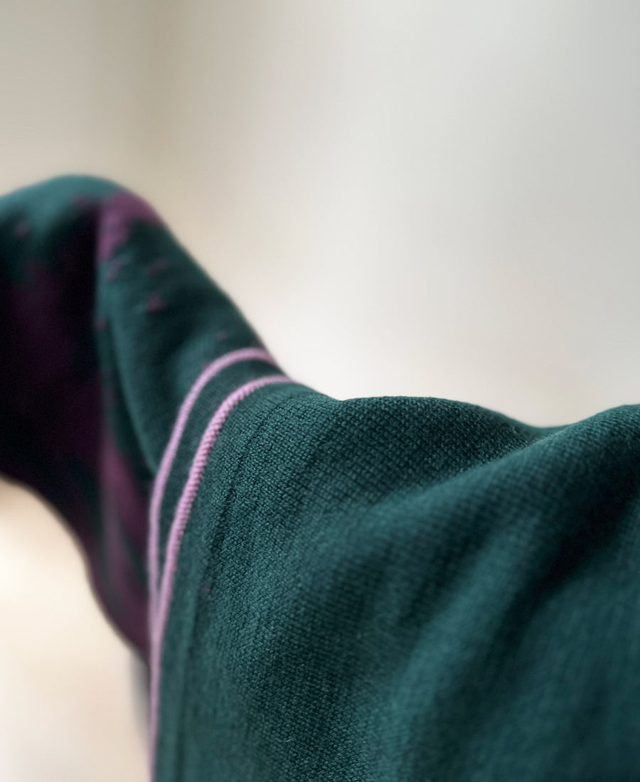 wolvis / scarf CERURA grape (purple / maxi)