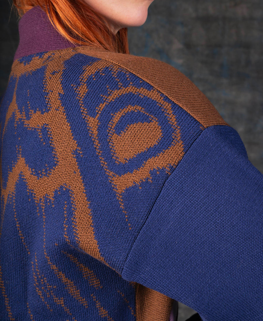 wolvis / jacket NOCTUA cacao (brown)