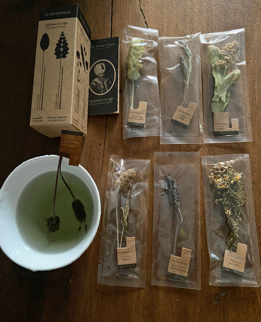 Le Bénéfique / Sultan Box (Mixed of 6 organic herbal tea stems)