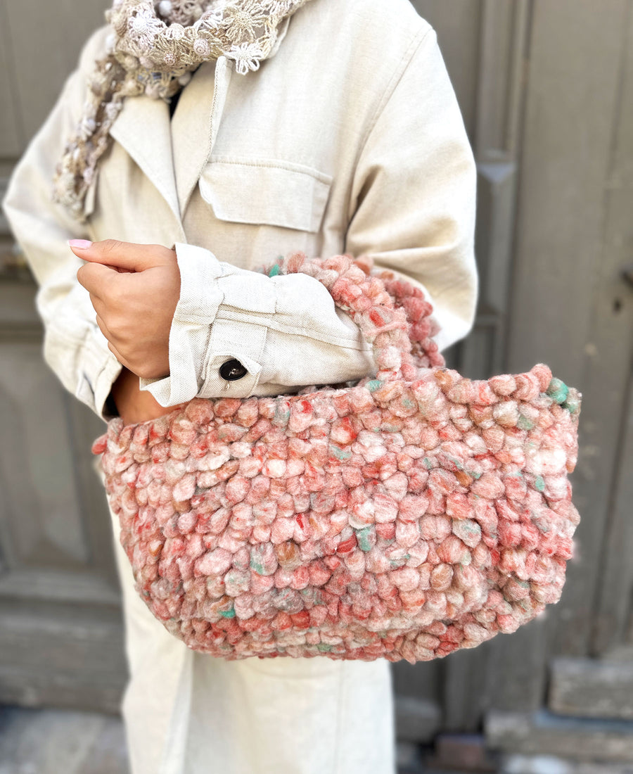 Sophie Digard / wool handbag (S083/CR/CRD)