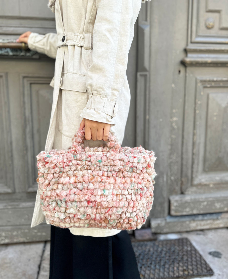 Sophie Digard / wool handbag (S271/CR/CRD)