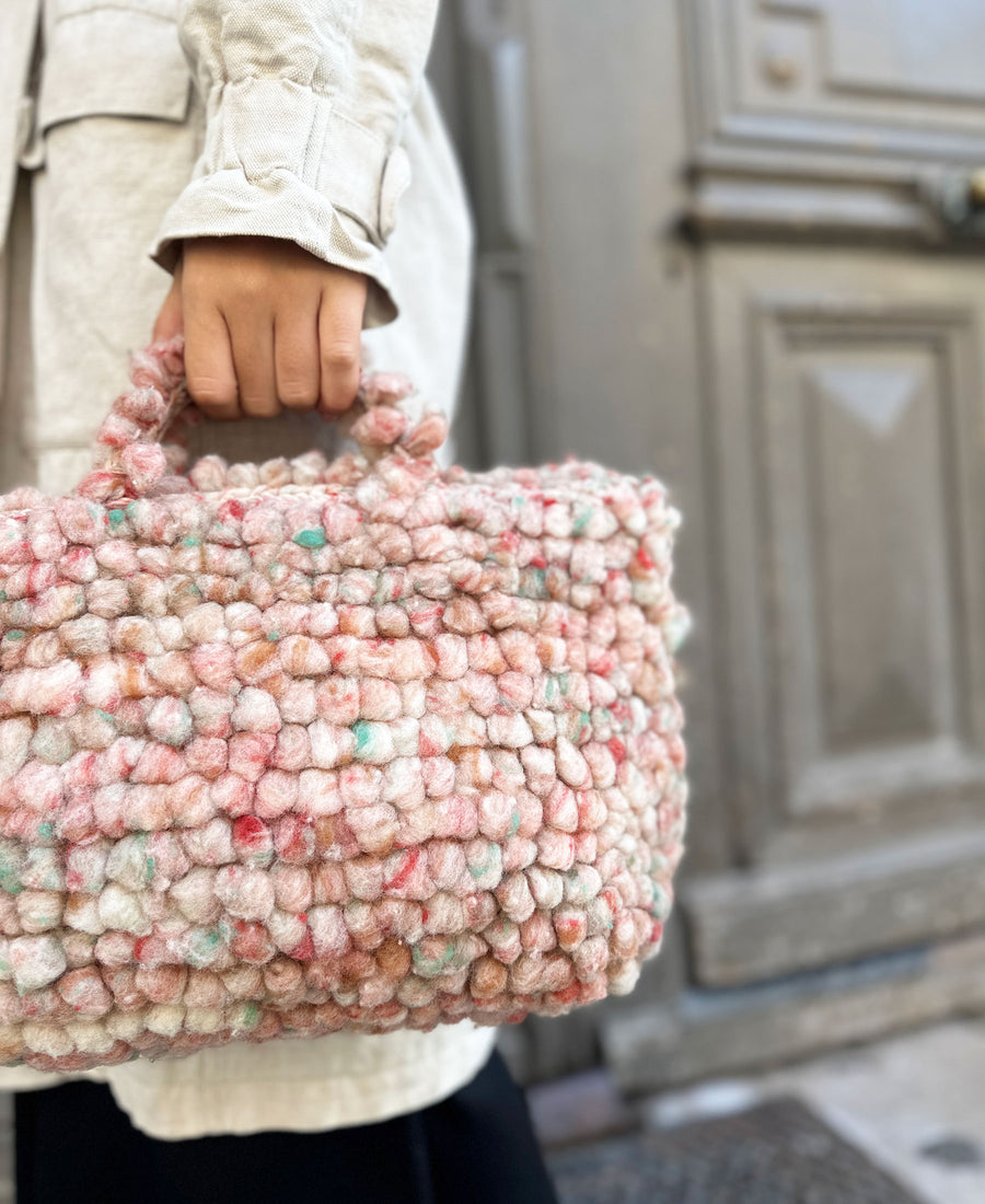 Sophie Digard / wool handbag (S271/CR/CRD)