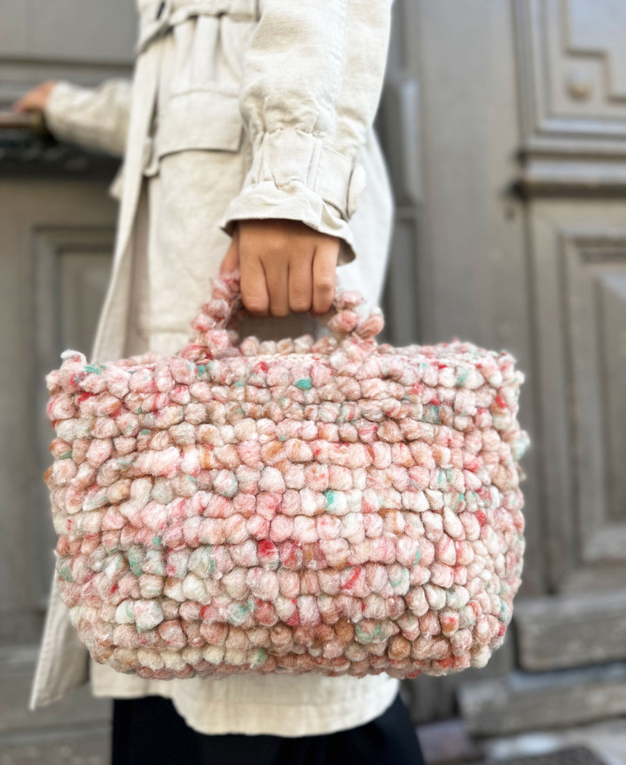 Sophie Digard / wool handbag (S271/CR/CRD)