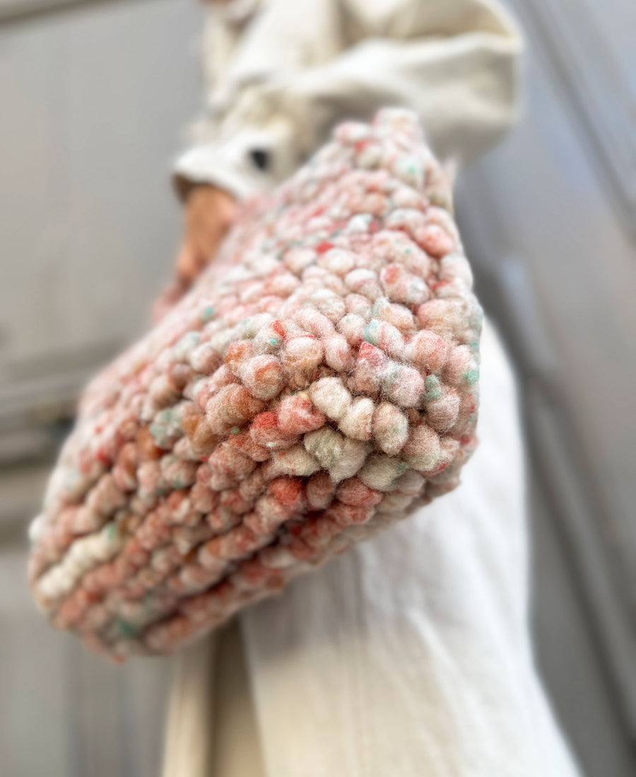 Sophie Digard / wool handbag (S271/CR/CRD)