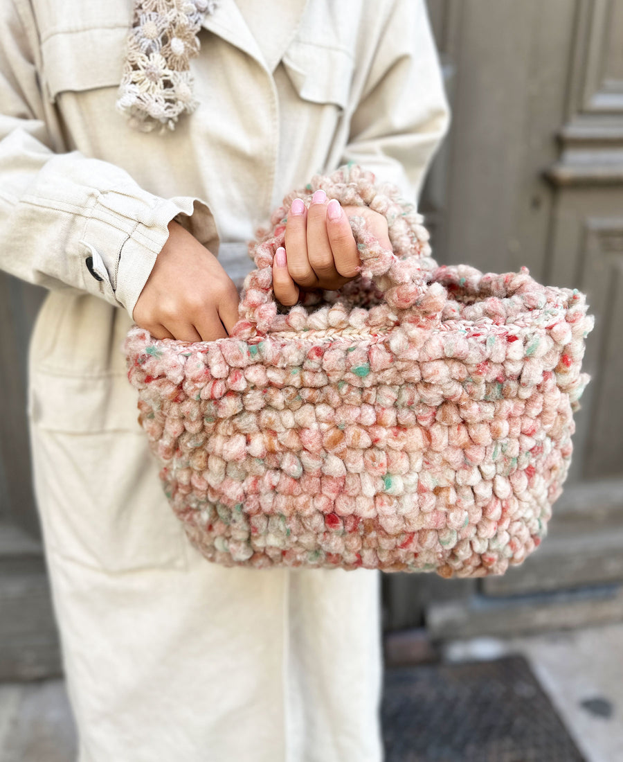Sophie Digard / wool handbag (S271/CR/CRD)