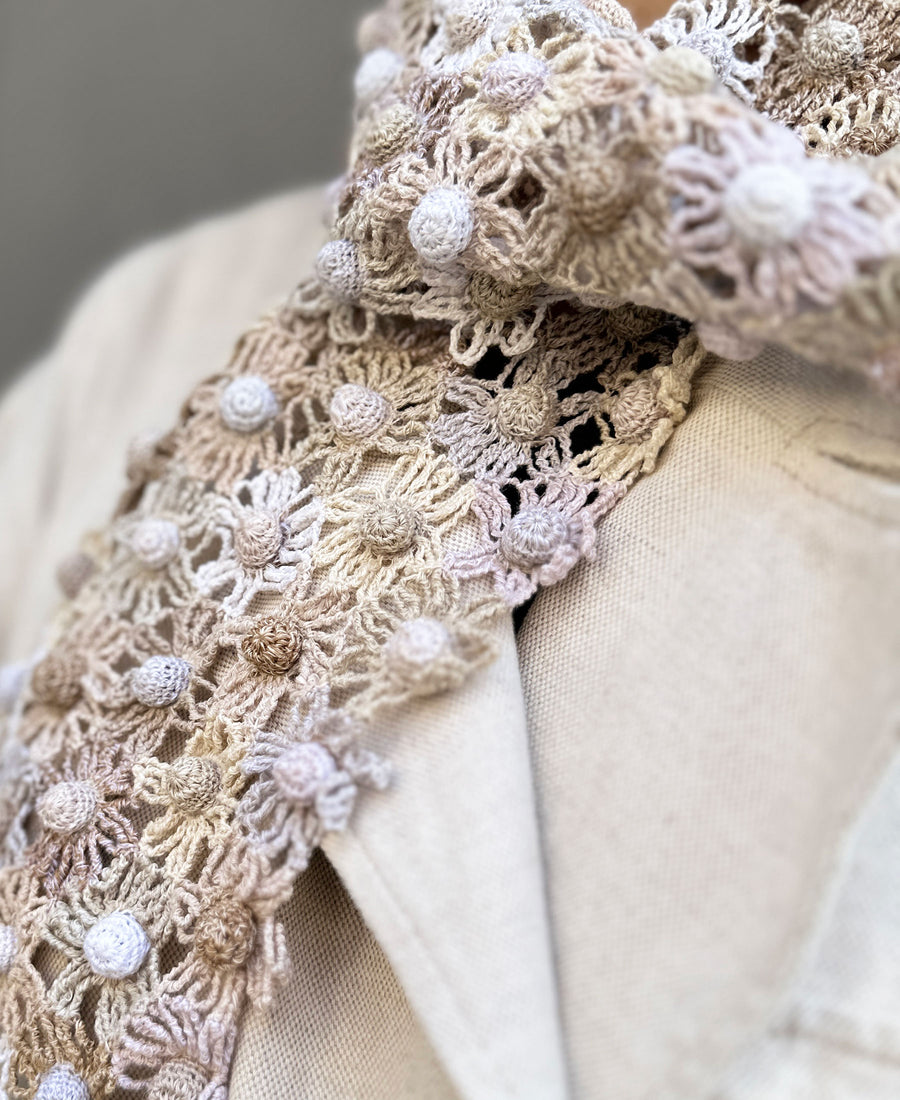 Sophie Digard / linen scarf (E3854/M/LIN)