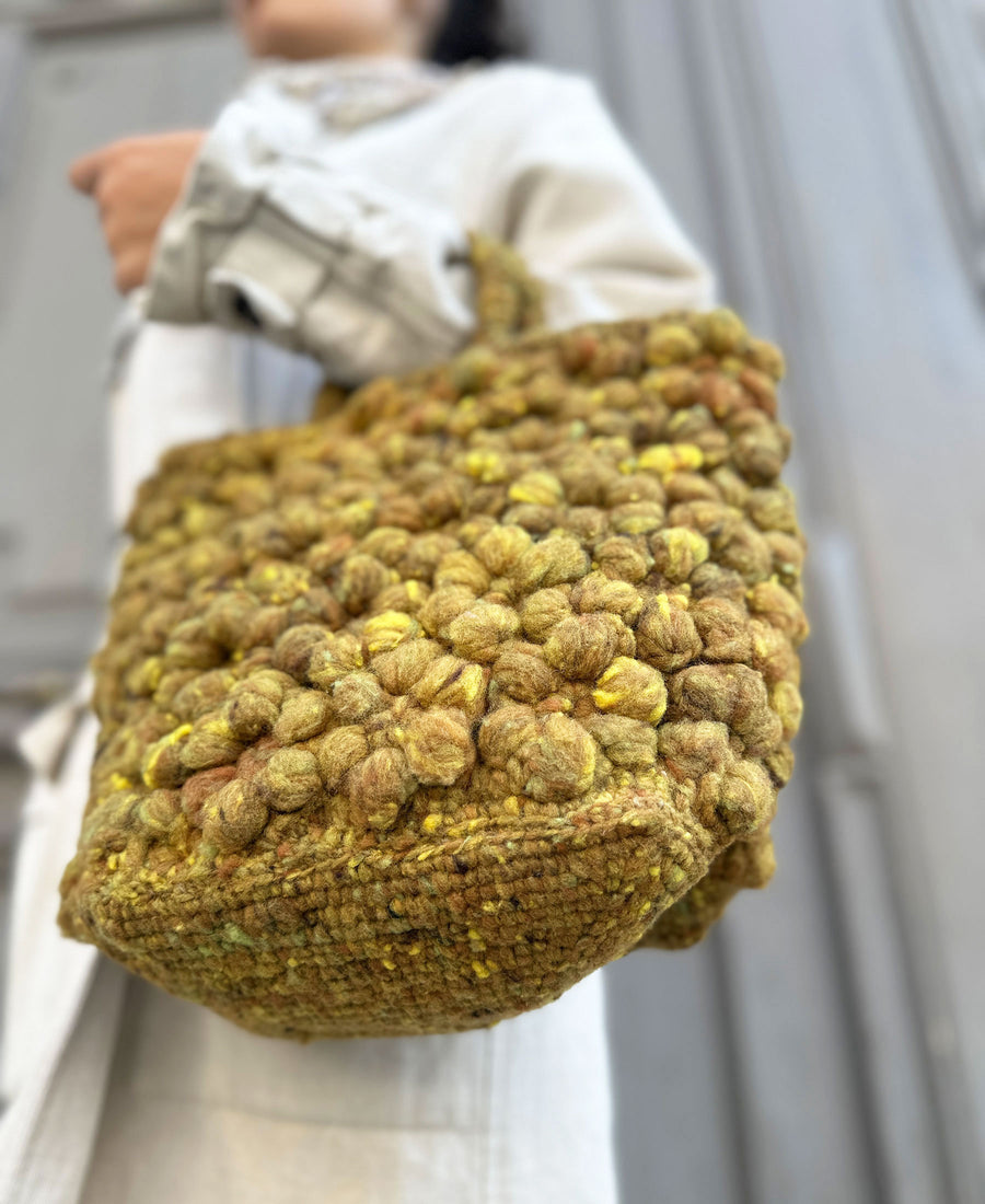 Sophie Digard / wool handbag (S262/3051/CRD)