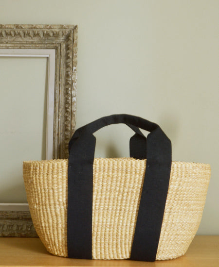 【50%off】MUUN / GEORGE basket bag (knit mix yellow, m)
