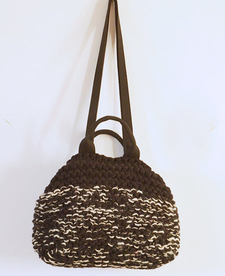 【50%OFF】MUUN / Mini IVAR knit mix bag (mix black)