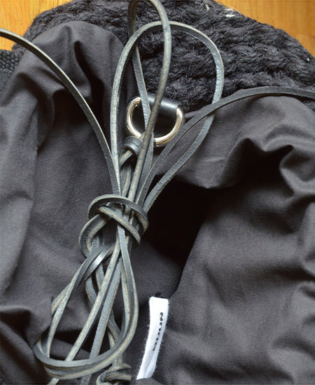 【50%OFF】MUUN / Mini IVAR knit multi bag (multiyellow)