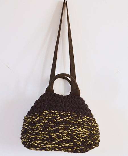【50%OFF】MUUN / Mini IVAR knit multi bag (multiyellow)